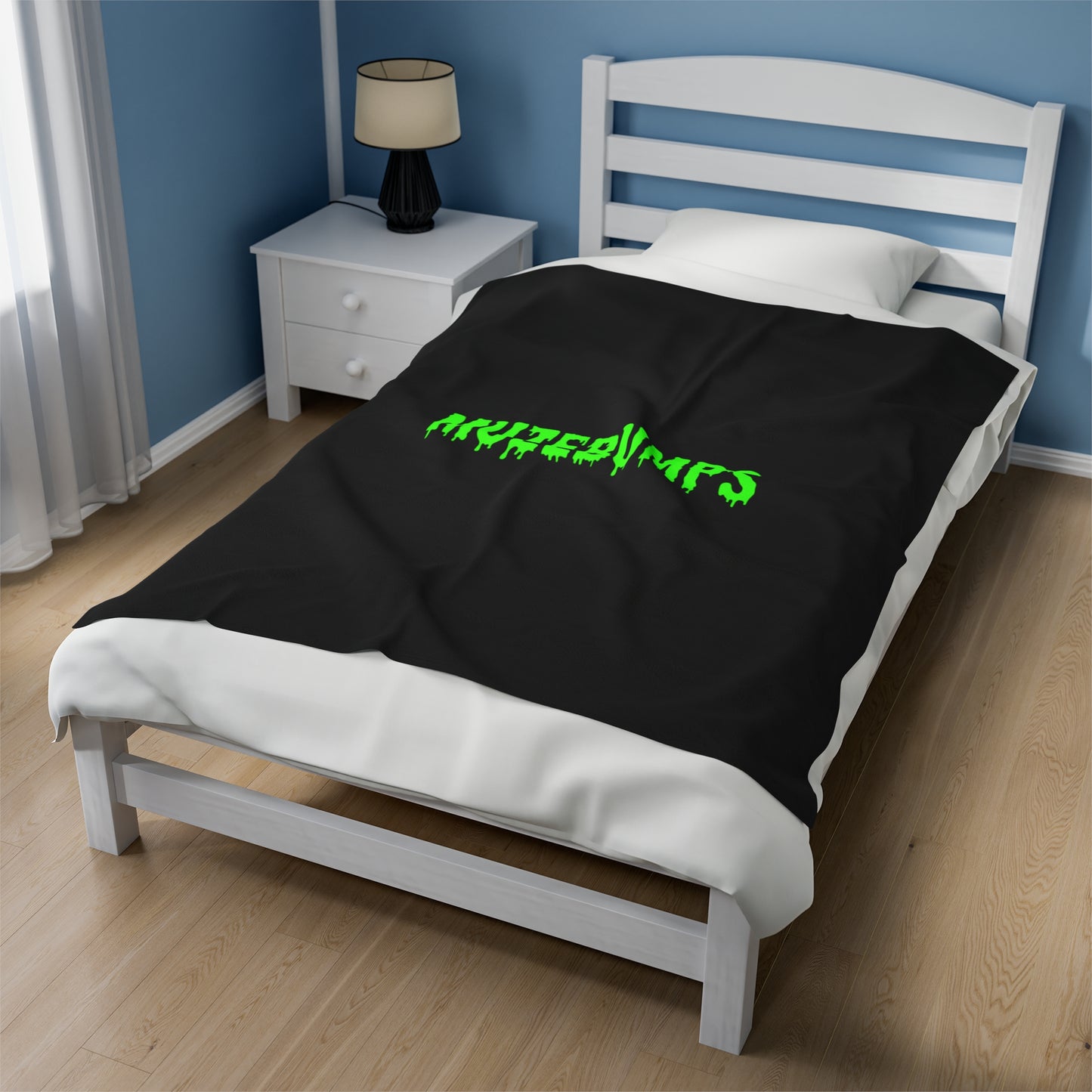 Muzebumps Plush Blanket - Nostalgic Goosebumps Inspired