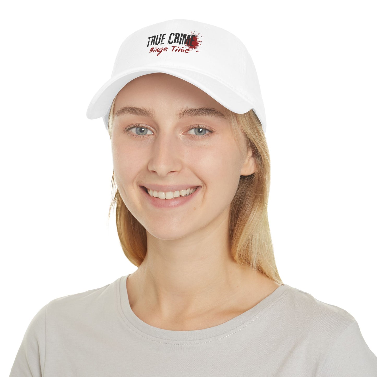 True Crime Binge Time Low Profile Baseball Cap