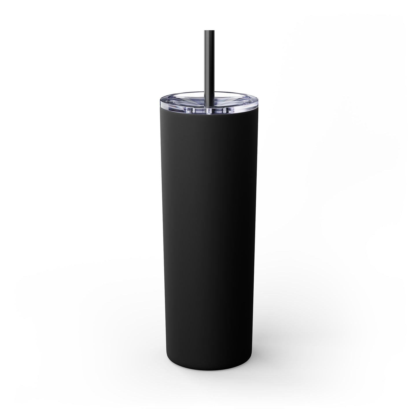 The Husband Did It Skinny Tumbler with Straw, 20oz