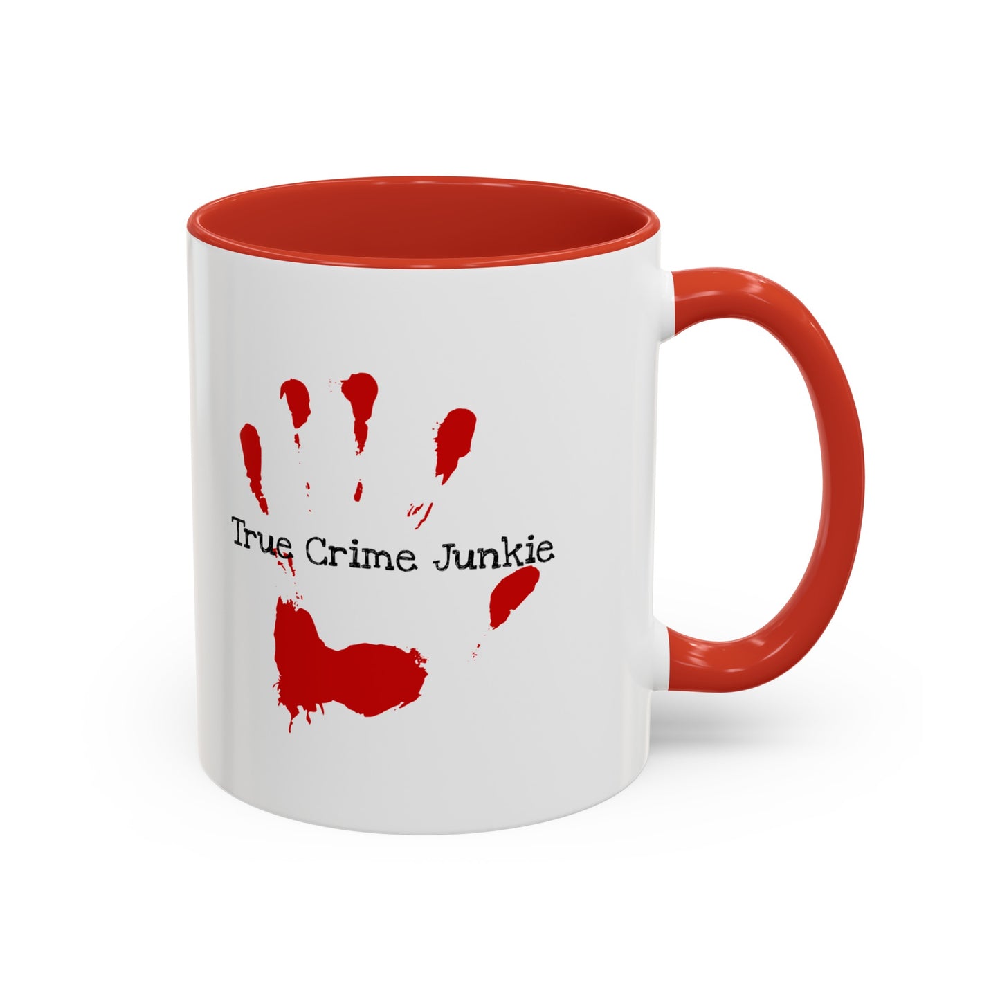 True Crime Junkie Accent Coffee Mug, 11oz